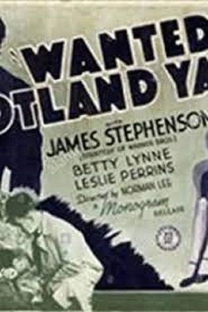 Wanted by Scotland Yard poster
