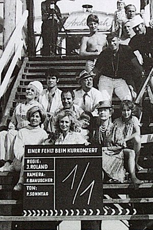Einer fehlt beim Kurkonzert poster
