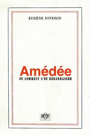 Amédée ou comment s'en débarrasser poster