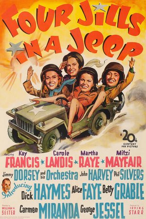 Four Jills in a Jeep poster