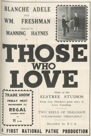 Those Who Love poster