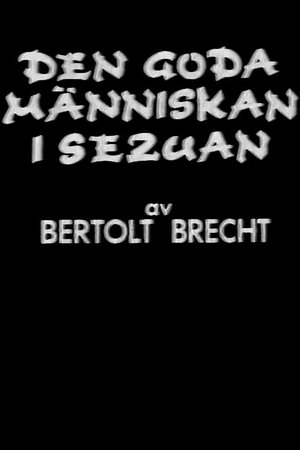 The Good Person of Szechwan poster
