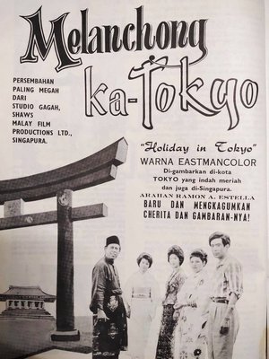 Holiday in Tokyo poster