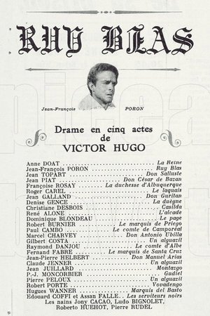 Ruy Blas poster