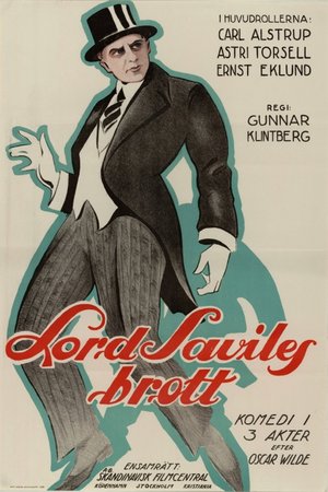Lord Savile’s Crime poster
