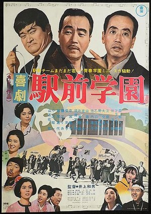 Campus in Front of a Train Station poster