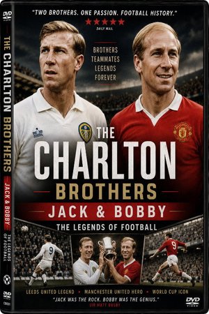 The Charlton Brothers; Jack & Bobby the Legends of Football poster