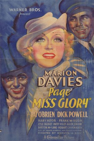 Page Miss Glory poster