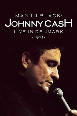 Johnny Cash in Copenhagen poster