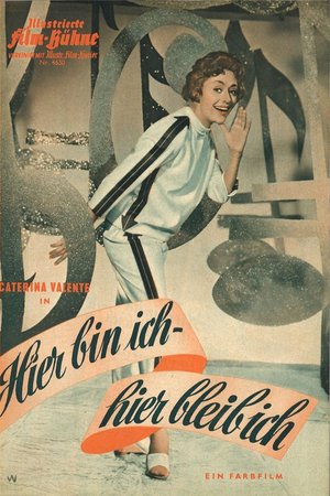 Hier bin ich – hier bleib ich poster