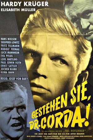 Confess, Dr. Corda poster