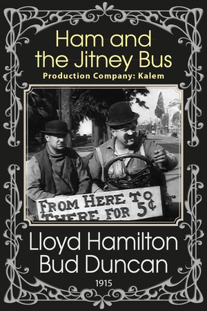 Ham and the Jitney Bus poster