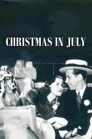 Christmas in July poster