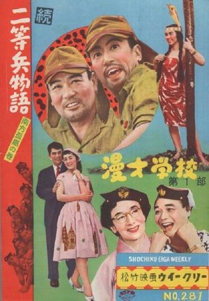 続二等兵物語 南方孤島の巻 poster