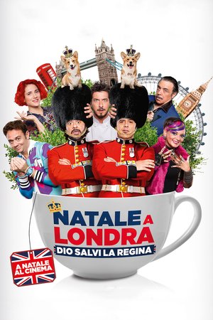 Christman in London - God Save the Queen poster