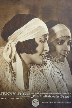 Die indiskrete Frau poster