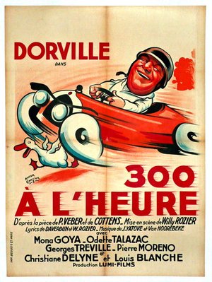 Trois cents à l'heure poster
