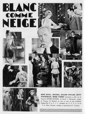 White as snow poster