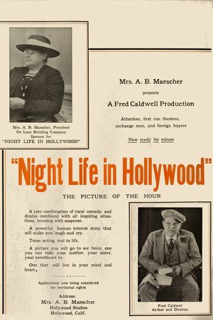 Night Life in Hollywood poster