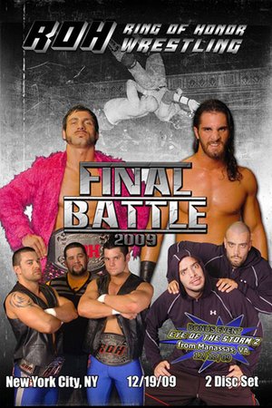 ROH Final Battle 2009 poster