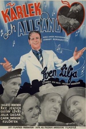 Kärlek och allsång poster