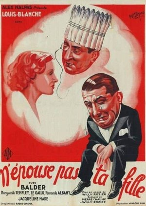 N'épouse pas ta fille poster