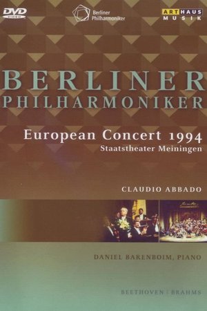 European Concert 1994 poster