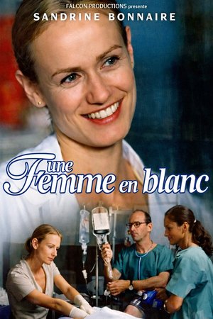 Une femme en blanc poster