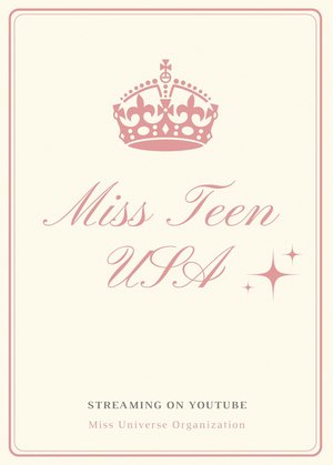 Miss Teen USA poster
