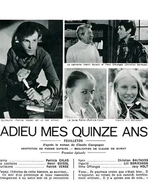 Adieu mes quinze ans poster